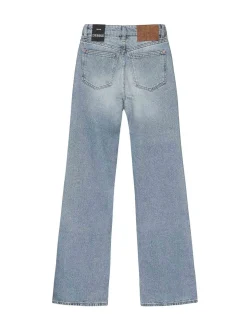 Jeans flare con strass jeans flare con strass