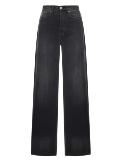 Jeans gamba larga pattinata