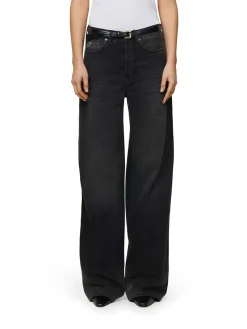 Jeans gamba larga pattinata