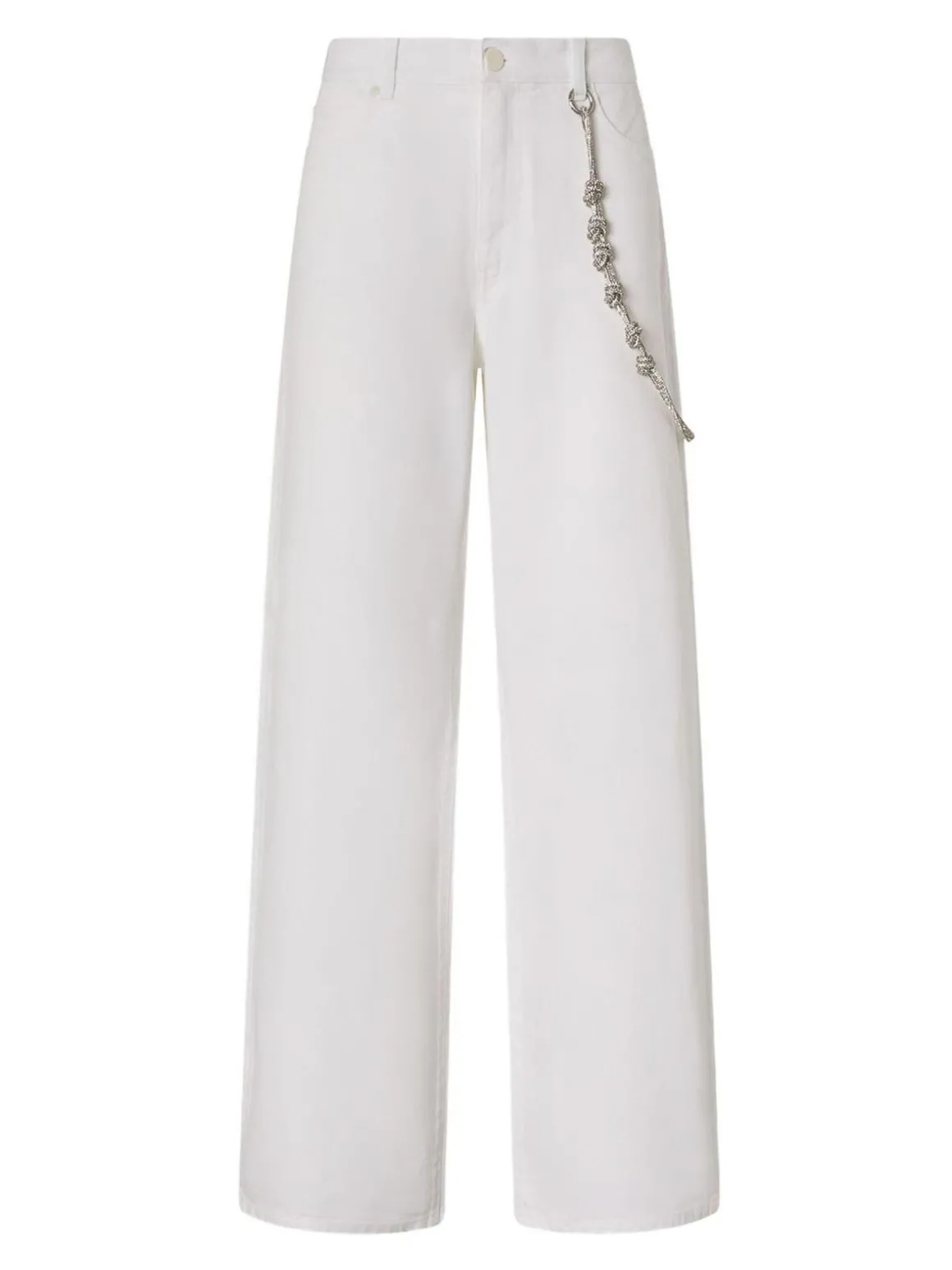 Jeans in denim bianco