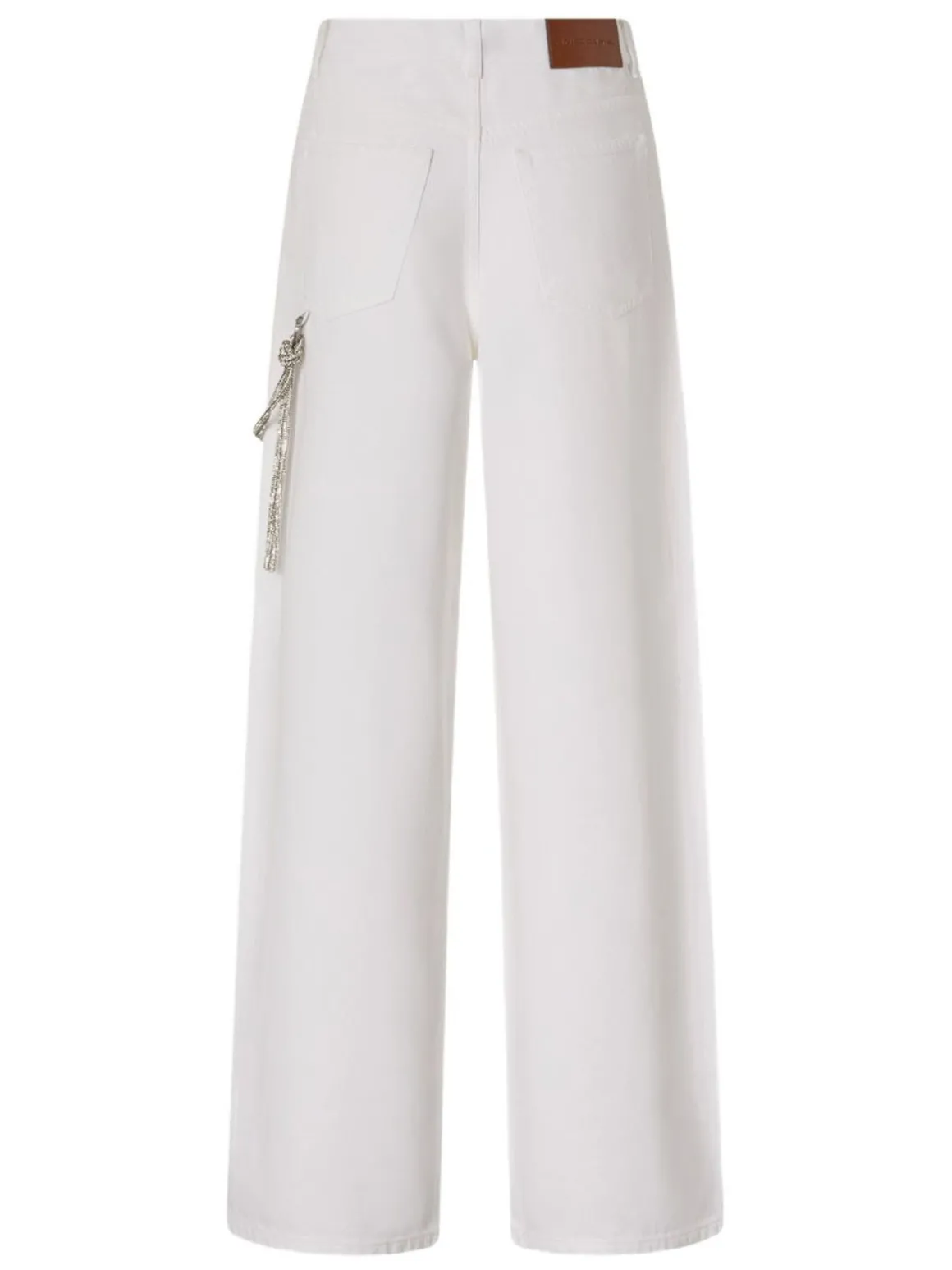 Jeans in denim bianco