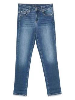 Jeans in denim blu