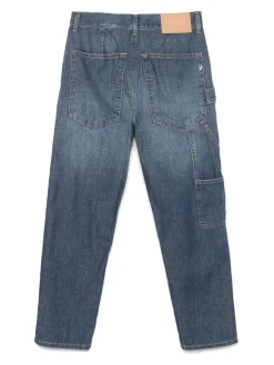 Jeans in denim blu