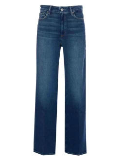 Jeans in denim con frontale