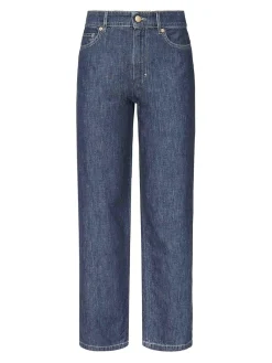 Jeans in denim gamba dritta