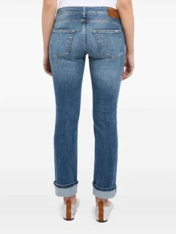 Jeans in forma Monica Slim in Blue Denim