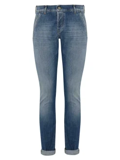 Jeans konor in denim tratto organico