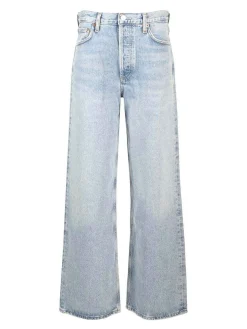 Jeans larghi bassi