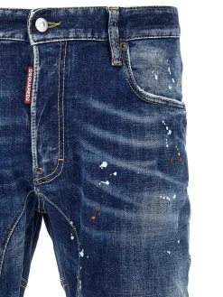 Jeans motociclisti ordinati