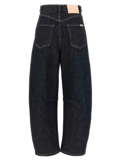Jeans per gamba a botte indaco