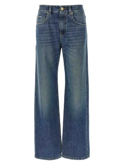 Jeans sciolti contemporanei