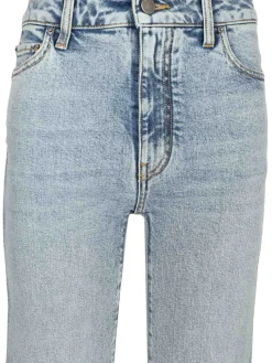Jeans sottili con patch quad ma