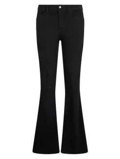 Jeans svasati neri lunghi