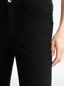 Jeans svasati neri lunghi