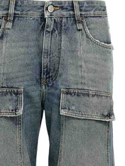 Jeans svasato cargo