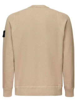 Jumper a battito di equipaggio aderente