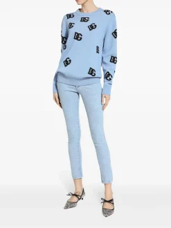 Jumper ricamato a logo