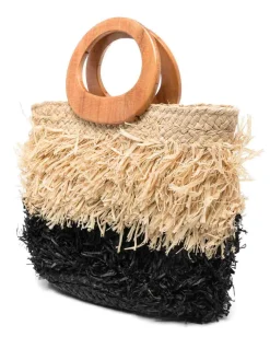 Keshia beige medio e borsa nera