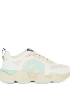 Krazee Runner Beige e Aqua Mesh e Sneaker