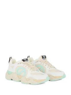 Krazee Runner Beige e Aqua Mesh e Sneaker