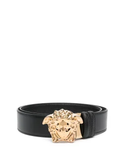 La medusa reversible leather belt