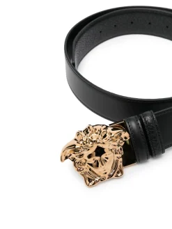 La medusa reversible leather belt