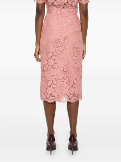 Lace Midi Skirt