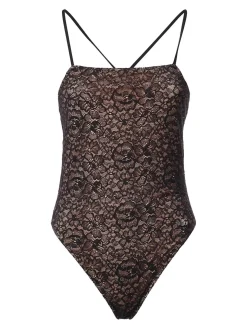 Lace One-Piece Swimsuit