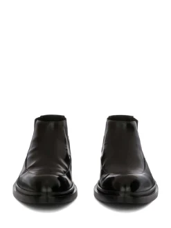 Leather boots