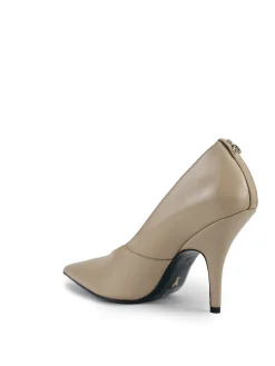 Leather Decollete Shoe