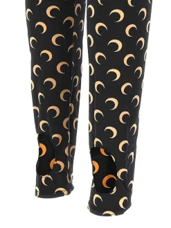 Leggings stampati alla luna
