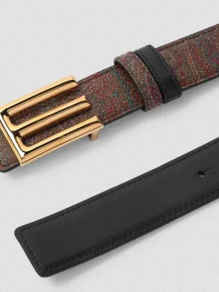 Logo Buckle Belt