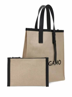 Logo canvas tote
