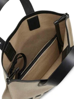 Logo canvas tote