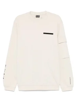 Logo Cotton Crewneck Sweatshirt