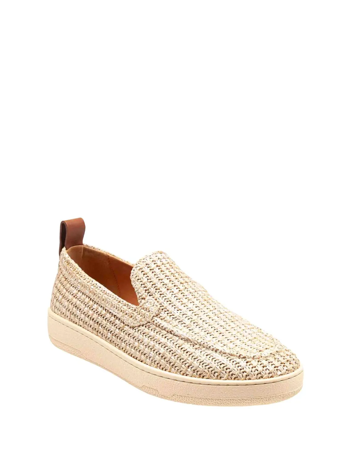 Macassino In Rafia Colore Beige