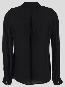 Maglietta Elisabetta Franchi Black Crepe