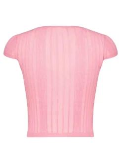 Maglione a coste di tambra