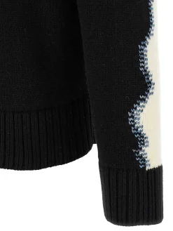 Maglione bicolore