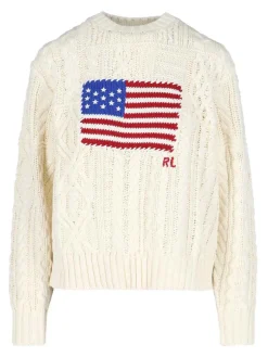Maglione Con Bandiera
