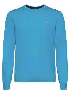 Maglione di cotone con logo