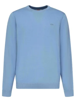 Maglione di cotone con logo