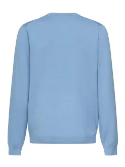 Maglione di cotone con logo