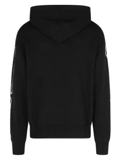Maglione di cotone nero