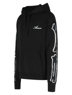 Maglione di cotone nero