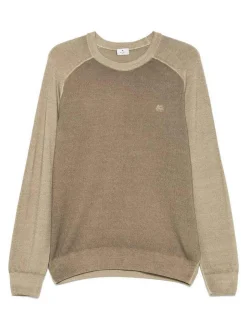 Maglione di lana marrone