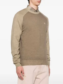 Maglione di lana marrone