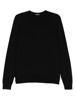 Maglione di lana nera