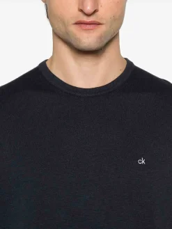 Maglione di miscela di seta di cotone