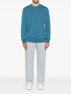 Maglione di miscela di seta di cotone